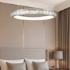 Lampadario anello per camera moderna effetto cristallo led 3000k