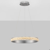 Lampadario anello per camera moderna effetto cristallo led 3000k