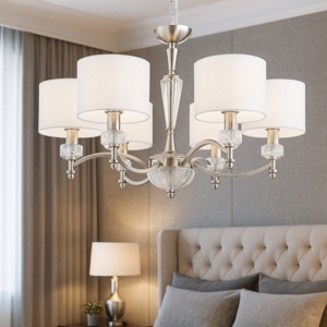 Maytoni alicante lampadario per camera da letto 6 luci