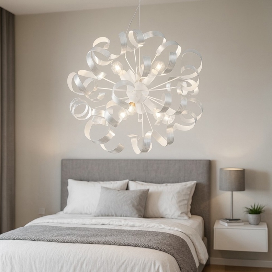 Vortex sp6 ideal lux lampadario stanza da letto argento Vortex sp6 ideal lux lampadario stanza da letto argento