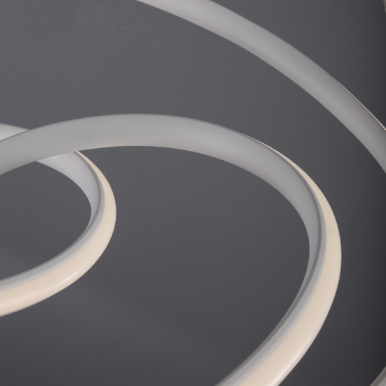 Lampadario design per camera da letto da letto bianco