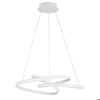 Lampadario per camera moderna bianco design led 43w 3000k