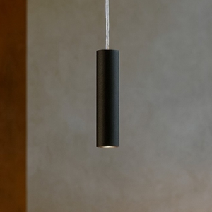 Visualizza i dettagli per Lampada a sospensione cilindro per isola nero led 4w 3000k fp Lampada a sospensione cilindro per isola nero led 4w 3000k fp