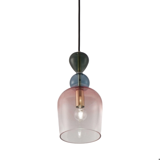 Lampada oro moderno vetro colorato Lampada oro moderno vetro colorato