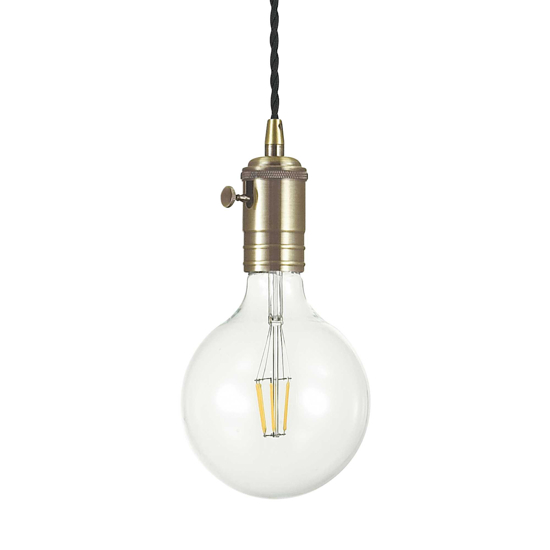 Doc sp1 lampada a sospensione vintage rame ideal lux Doc sp1 lampada a sospensione vintage rame ideal lux