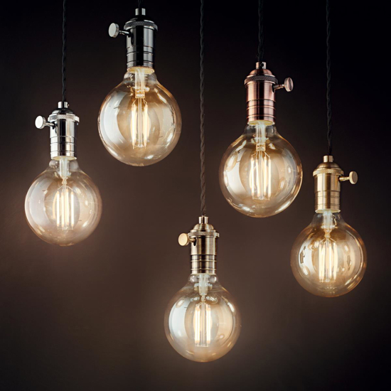 Doc sp1 lampada a sospensione vintage rame ideal lux Doc sp1 lampada a sospensione vintage rame ideal lux