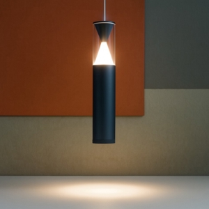 Visualizza i dettagli per Lampada a sospensione design antracite cilindro led 7w 3000k Lampada a sospensione design antracite cilindro led 7w 3000k