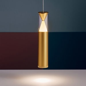 Lampada pendente oro design per isola