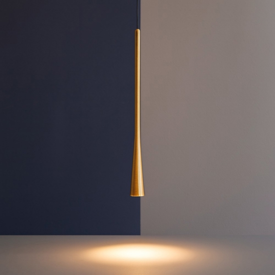 Dafne sp gea luce lampada a sospensione oro led 7w 3000k