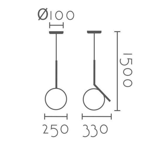 Lampada a sospensione per comodini bianca stanza da letto Lampada a sospensione per comodini bianca stanza da letto