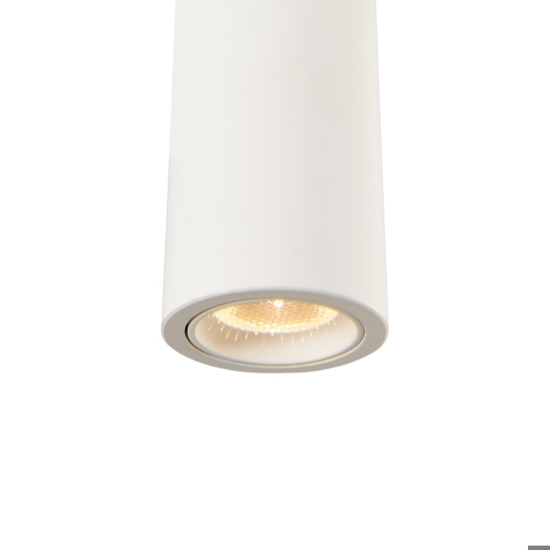 Lampada a sospensione per isola cono led 5w 3000k bianca