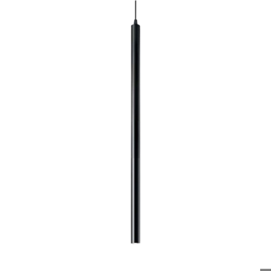 Ideal lux look led sp1 round d30 nero lampada cilindro led 11,5w 3000k