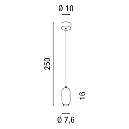 Perenz bullet salvia lampada a sospensione colore salvia per isola Perenz bullet salvia lampada a sospensione colore salvia per isola