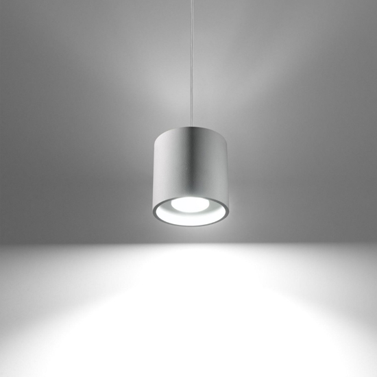 Lampada a sospensione cilindro bianco per isola Lampada a sospensione cilindro bianco per isola