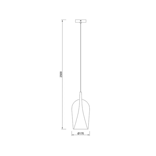 Lampada a sospensione moderna vetro design trasparente bianco