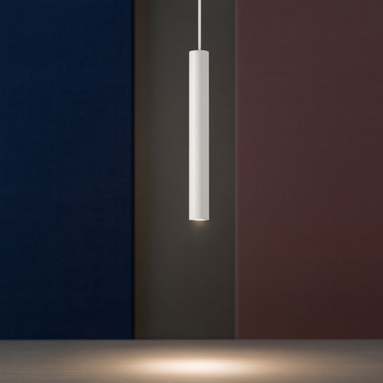 Birba linea light lampada a sospensione bianca gu10 Birba linea light lampada a sospensione bianca gu10