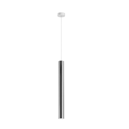 Birba linea light lampada a sospensione cromo cilindro gu10 Birba linea light lampada a sospensione cromo cilindro gu10
