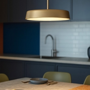 Isyluce lampada a sospensione urban sabbia moderna led 18w dimmerabile