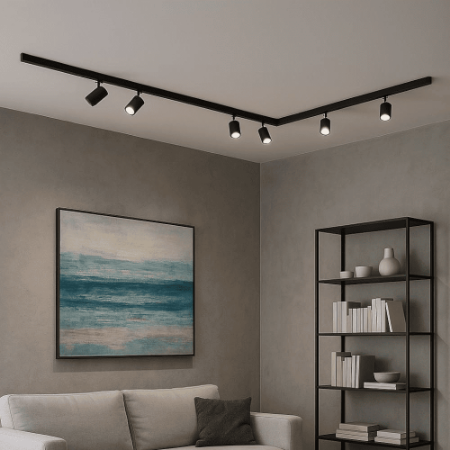 Illuminazione a binario