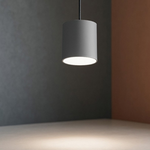 Top light shape lampada a sospensione per isola led gx53 metallo grigio