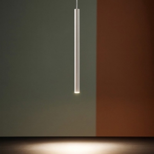 Visualizza i dettagli per Lampada a sospensione da comodino cilindro bianco per camera da letto Lampada a sospensione da comodino cilindro bianco per camera da letto