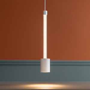 Visualizza i dettagli per Lampada a sospensione bianca design moderna pendente led Lampada a sospensione bianca design moderna pendente led