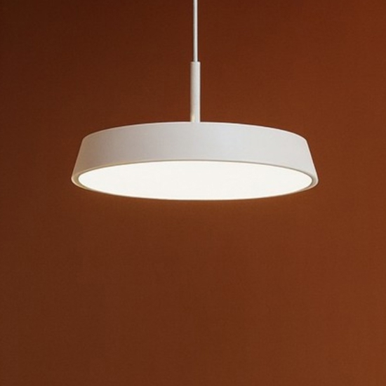 Isyluce lampadario da cucina urban bianca led 18w 3000k 4000k dimmerabile