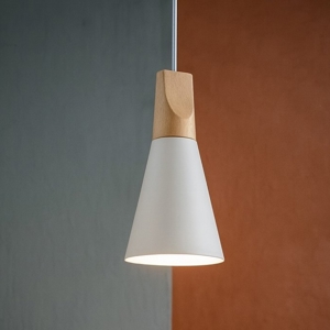 Maytoni bicones lampada a sospensione bianca moderna