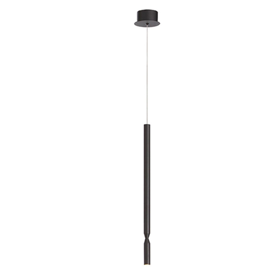 So tubic ondaluce lampada a sospensione per tavolo da pranzo cilindro nero led So tubic ondaluce lampada a sospensione per tavolo da pranzo cilindro nero led