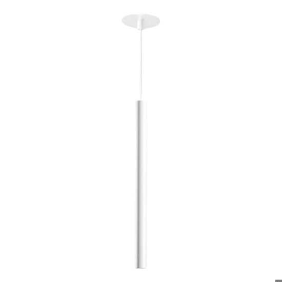 Gea luce thalassia lampada a sospensione led 7w 3000k sottile moderna