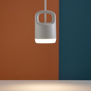 Vivida bag lampada a sospensione bianco singola led 5w 3000k