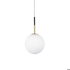 Lampadario per bagno a sospensione sfera vetro miloox jugen