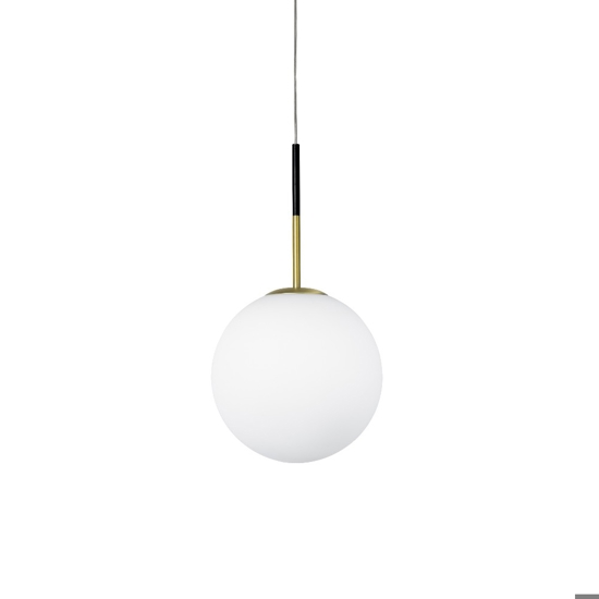 Lampada a sospensione per camera da letto sfera vetro miloox jugen