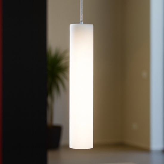 Lampada a sospensione cilindrica led 3000k linea light tu-v