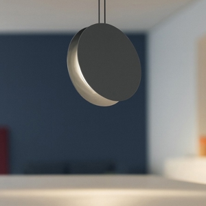 Lampada a sospensione moderna linea light yo-yo led 3000k antracite