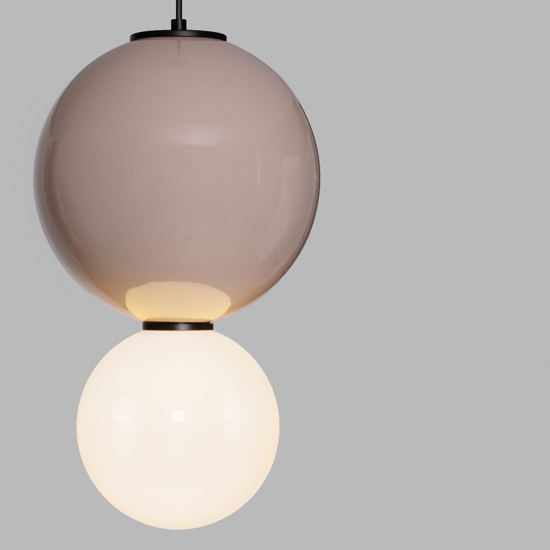 Lampada a sospensione da cucina diametro 25cm led 3000k