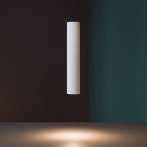 Lampade a sospensione bianca da bar h53 cilindro top light