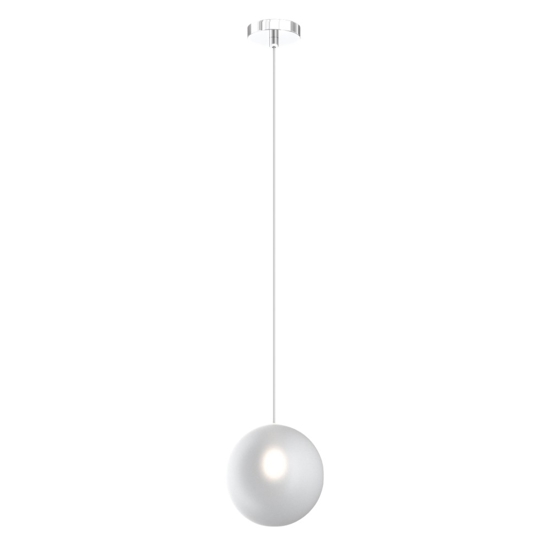 Toplight lampada a sospensione moderna sfera bianca
