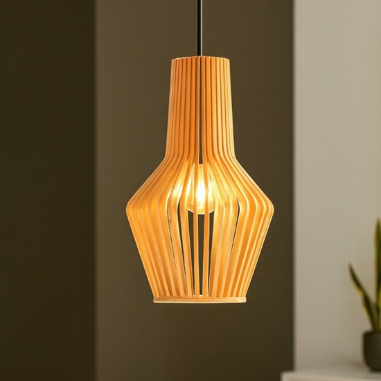 Citrus-3 sp1 ideal lux lampada a sospensione legno per soggiorno
