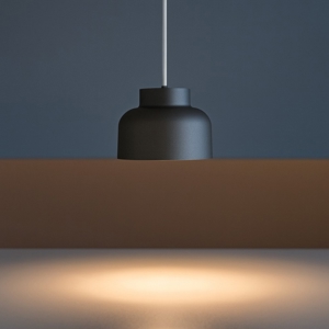 Lampada a sospensione per isola vivida bottone bronzo