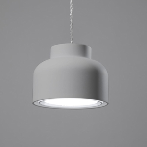 Lampada a sospensione vivida bottone titanio