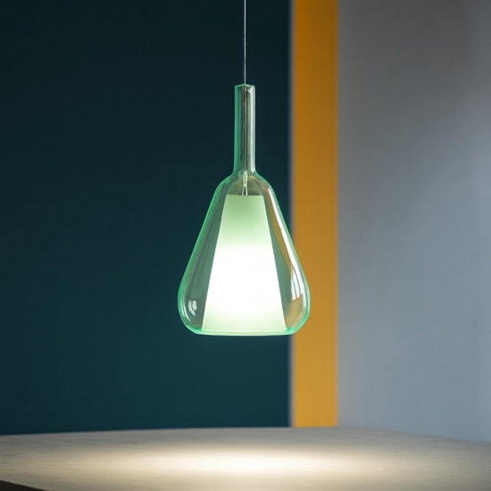 Gea luce lampada a sospensione per cucina colore verde