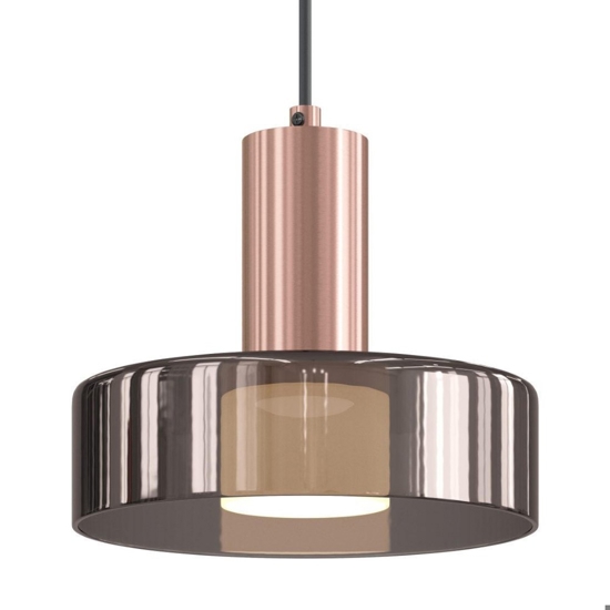 Lampada a sospensione moderna oro rosa per comodini camera da letto Lampada a sospensione moderna oro rosa per comodini camera da letto