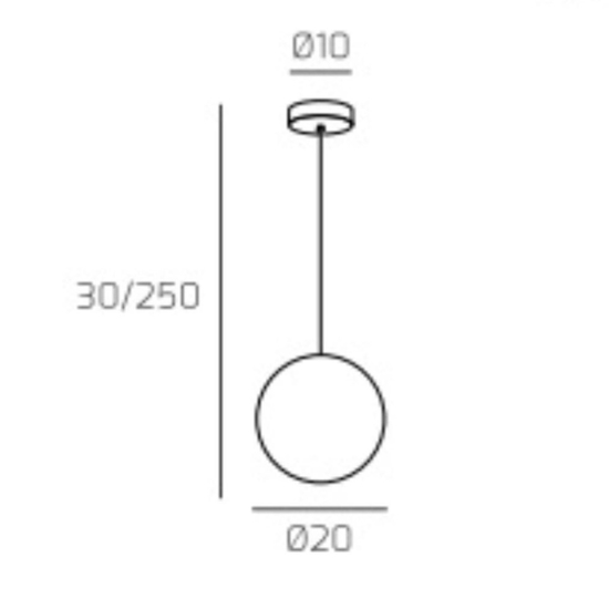 Lampada a sospensione vetro sfera boccia ambra per comodino Lampada a sospensione vetro sfera boccia ambra per comodino