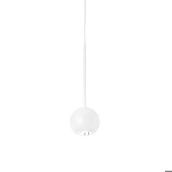 Archimede sp sfera ideal lux lampada a sospensione led 4w 3000k bianca