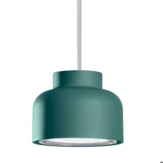 Lampada sospensione moderna vivida bottone petrolio Lampada sospensione moderna vivida bottone petrolio