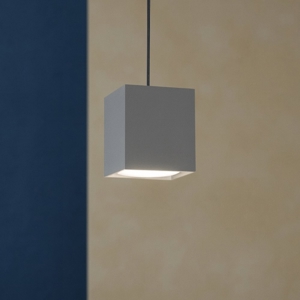 Lampada a sospensione grigio per isola cucina moderna top light plate