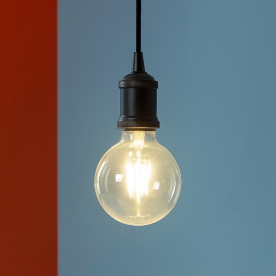 Frida sp1 ideal lux lampada ma sospensione vintage nero