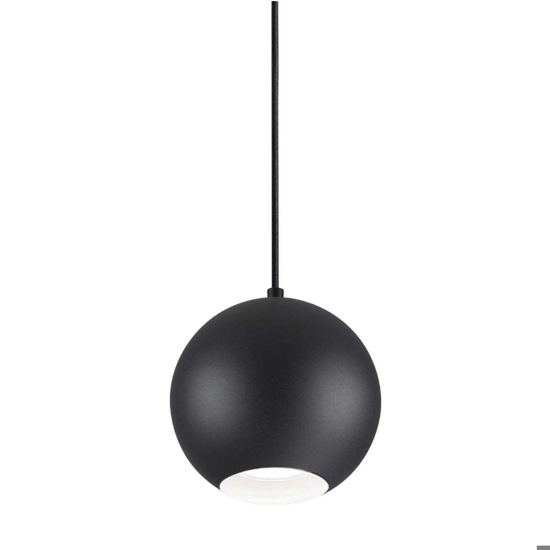 Ideal lux mr jack sp1 big lampada a sospensione per isola cucina nera Ideal lux mr jack sp1 big lampada a sospensione per isola cucina nera