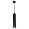 Ondaluce so aloa lampadario nero quadrato per bagno piccolo